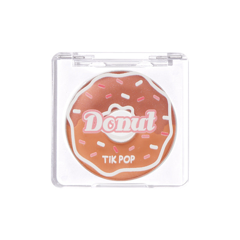 Donut Two-Tone Blush Highlighting Makeup Nude Makeup Donut Two-Tone Blush Highlighting Makeup Nude Makeup